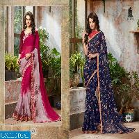 Sahiba lotus vol-8 Wholesale Fancy Fabrics Saree